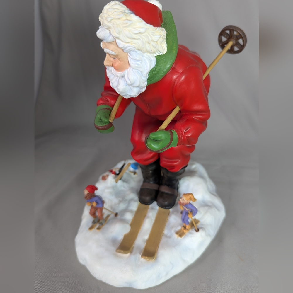 Christmas Santa Classics Tom Browning Downhill Thrills Figure Skiing 2006 44601 - Picture 3 of 12